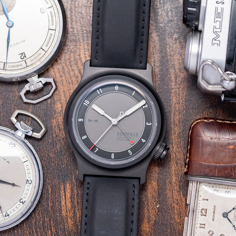 2024 Schofield Light "The Dark One" Automatic GMT 40mm