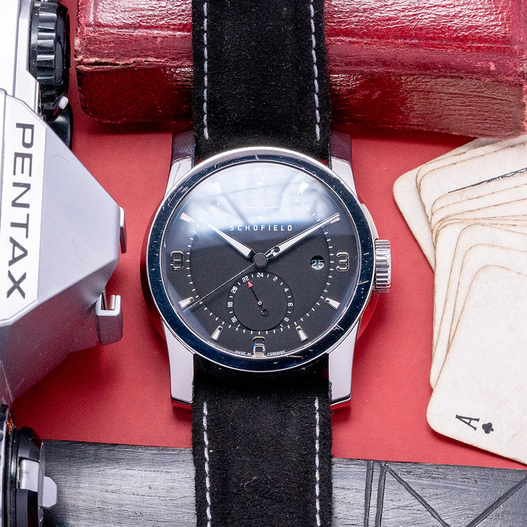 2015 Schofield Signalman GMT & Power Reserve Polished