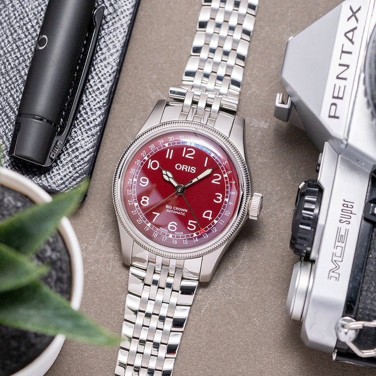 2022 Oris Big Crown Pointer Date 40mm Red Dial Automatic