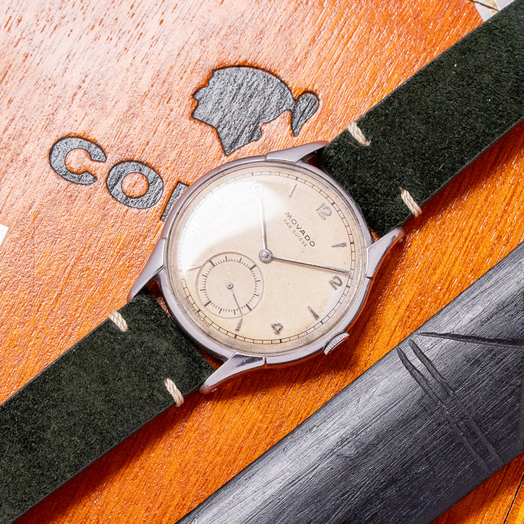 1950s Movado Fab Suisse Oversized 35mm "Calatrava"