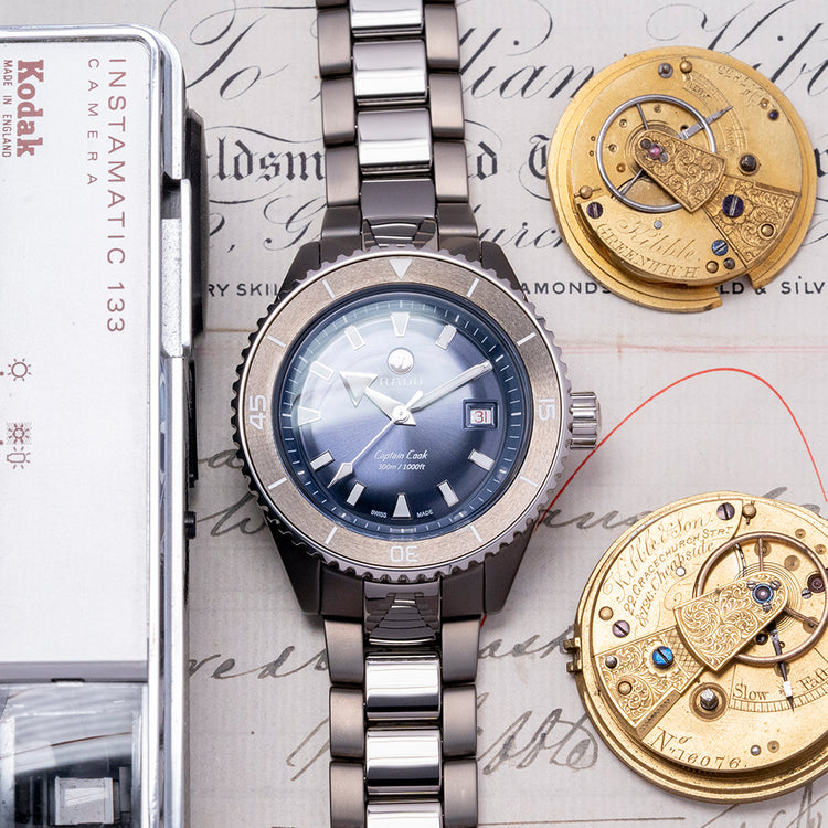 2022 Rado Captain Cook High-Tech Ceramic Diver Blue Dial R32144202