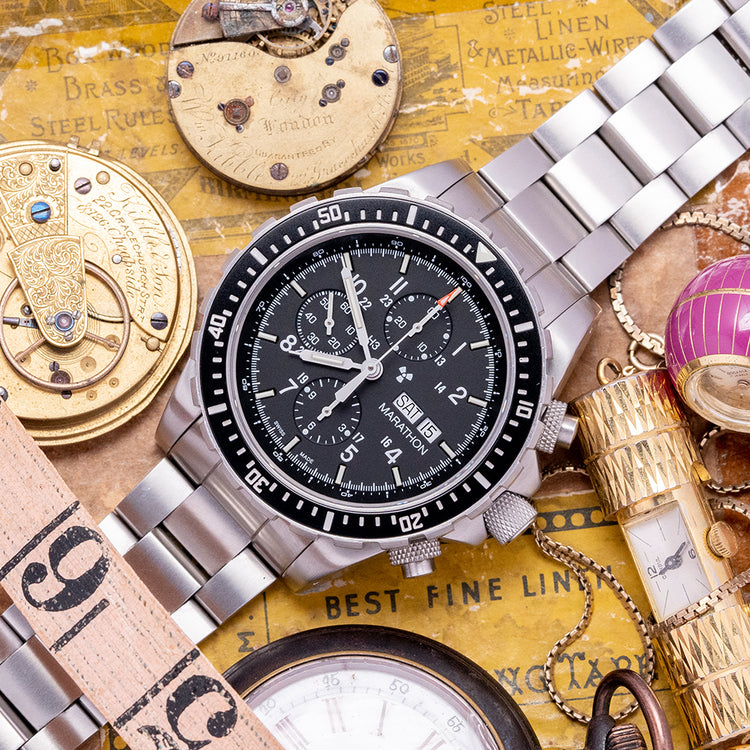 Marathon 'CSAR' Automatic Chronograph Jumbo 46mm