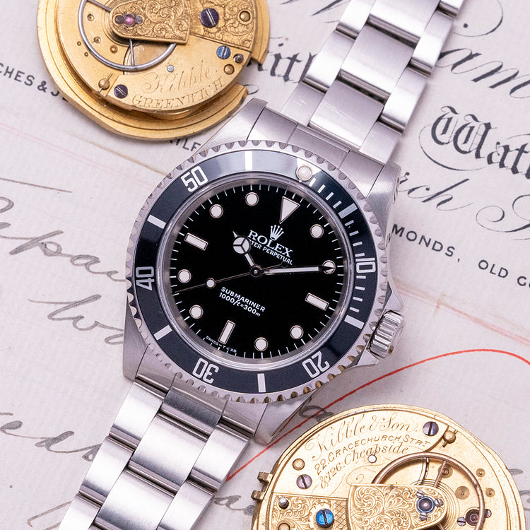 1994 Rolex Submariner No-Date 14060 Box & Papers