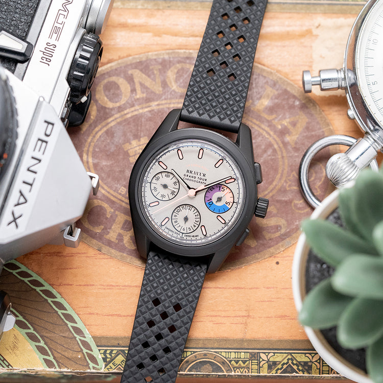 2024 Bravur Grand Tour III Black PVD Chronograph 38mm