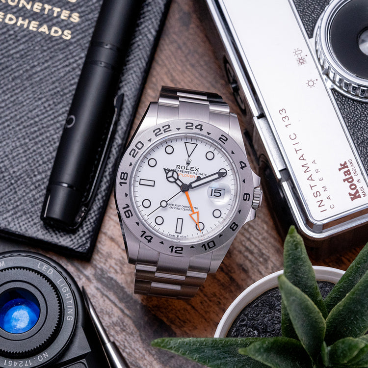 2022 Rolex Explorer II White Dial 42mm New Reference 226570