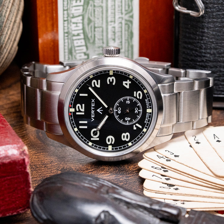 2024 Vertex M100A Automatic 40mm on Bracelet + Straps