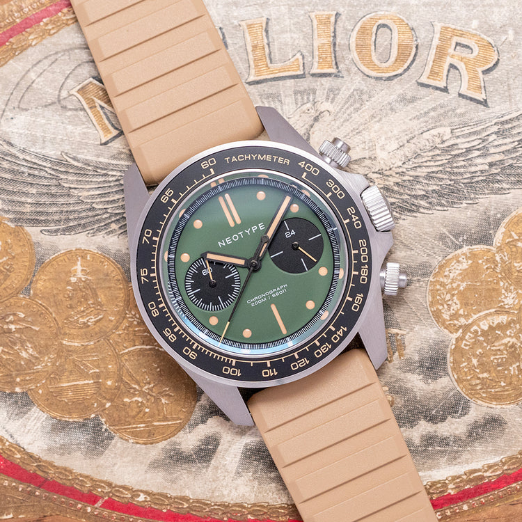 2025 Neotype LM02 Type C 'Green + Old Radium' 41mm