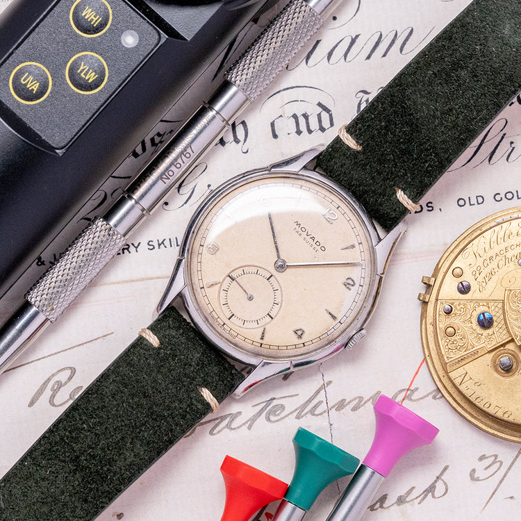 1950s Movado Fab Suisse Oversized 35mm "Calatrava"