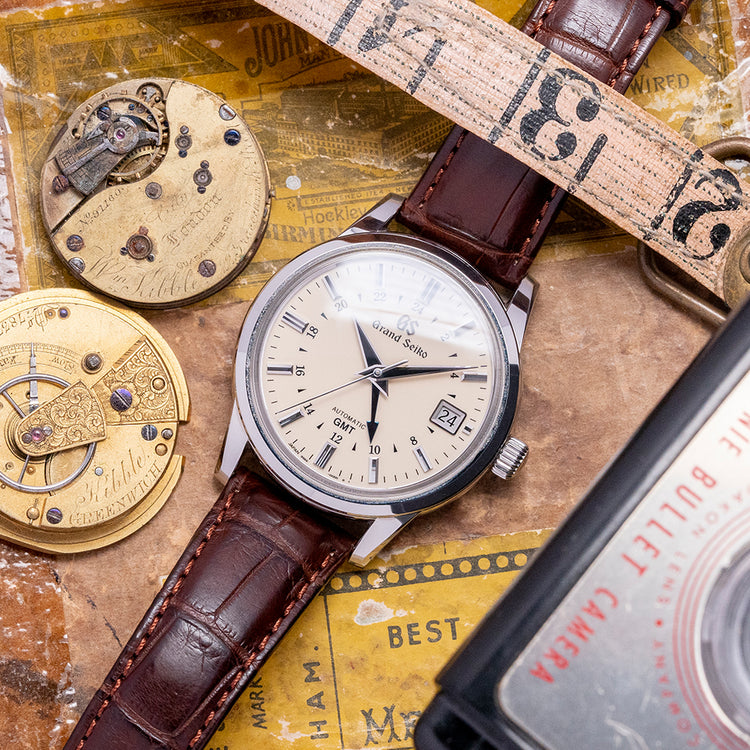 2023 Grand Seiko Elegance GMT Cream Dial 39.5mm SBGM221G