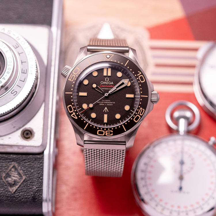 Omega Seamaster 007 Edition "No Time To Die" Titanium on Bracelet