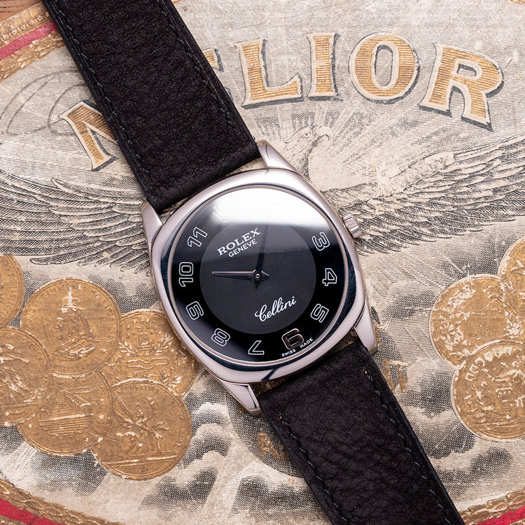 2006 Rolex Cellini 18ct White Gold 33mm 4233/9 'Rolex CPO'