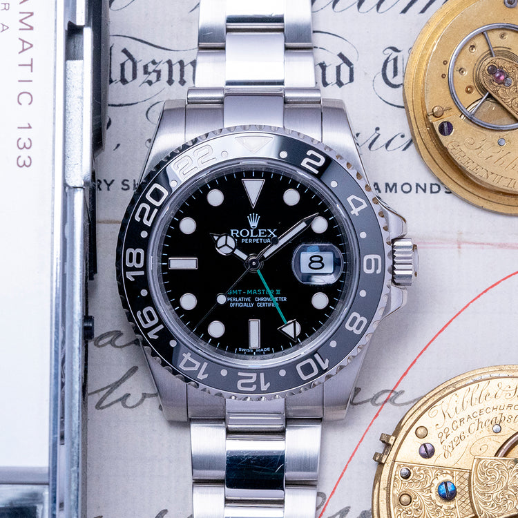2011 Rolex GMT-Master II Black Discontinued 116710LN