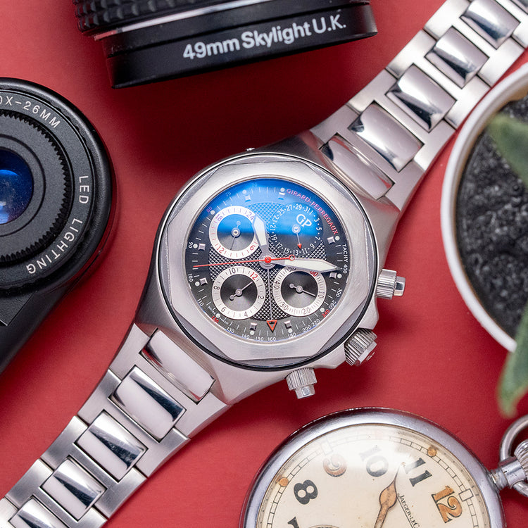 2000s Girard Perregaux Laureato EVO3 Chronograph 44mm 80180