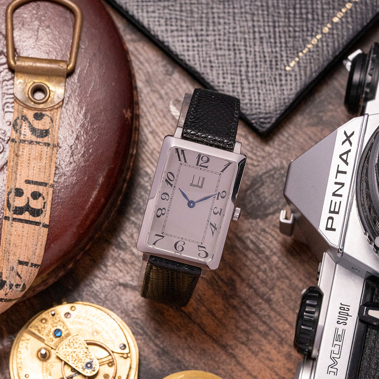 1995 Dunhill Large "Tank" 1907 Manual Box & Papers