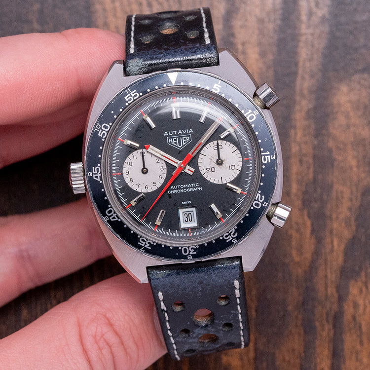 1973 Heuer Autavia 1163 'Viceroy' MH-Bezel Auto Cal. 11 42.5mm
