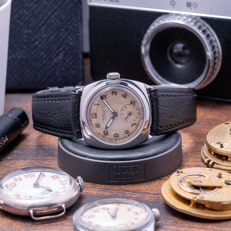 1930s JW Benson Hermetic Cushion Case 21019