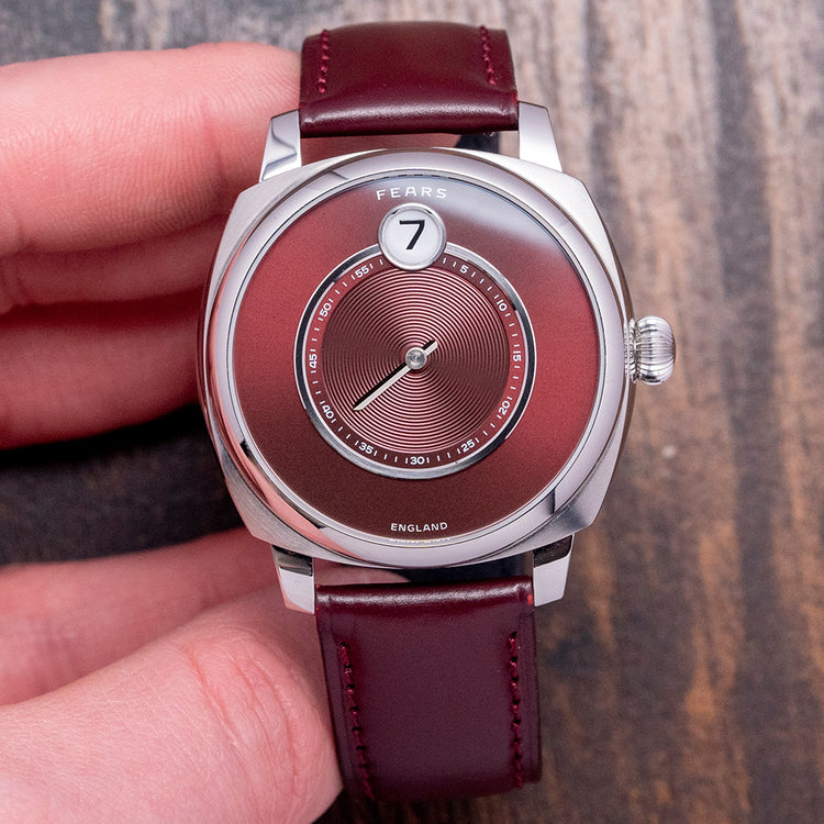 2023 Fears Christopher Ward Alliance 01 Jump Hour Red Dial