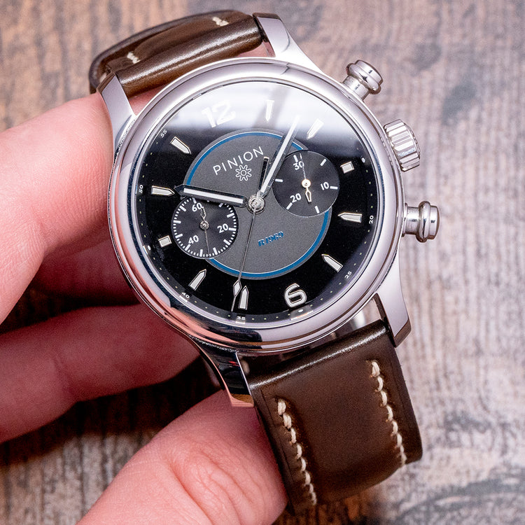 2017 Pinion 1969 Revival Chronograph No-Date Dial