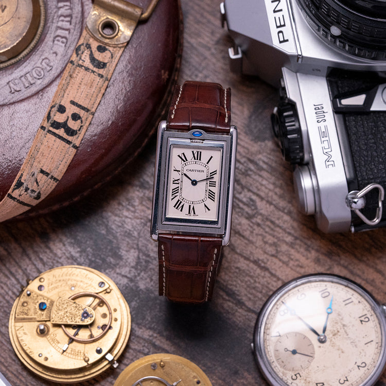 2001 Cartier Tank Basculante Mechanical 2390 25.5mm