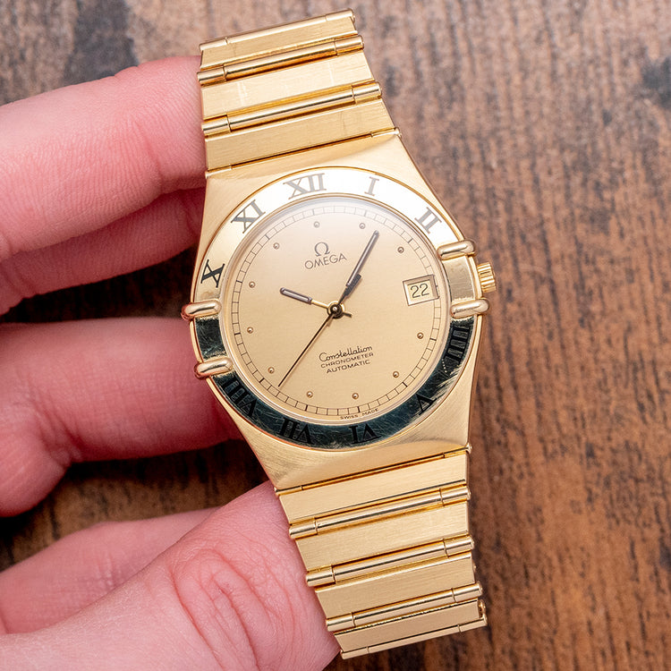 1986 Omega Constellation Automatic 18ct Gold 368.1075