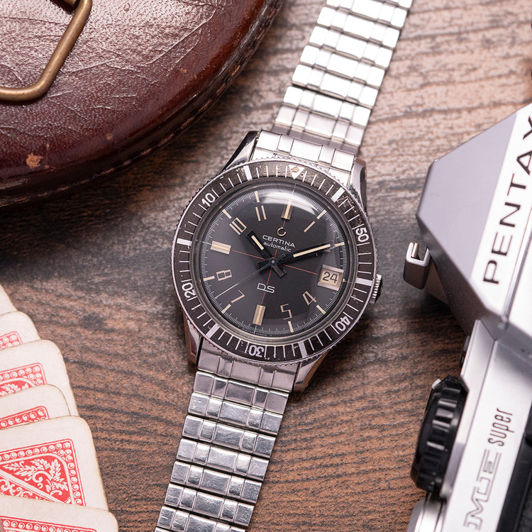 1966 Certina DS Automatic 5801 113 on Certina Bracelet