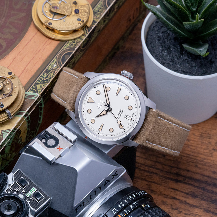 2023 Christopher Ward C65 Dune 38mm on Strap