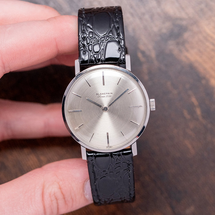 1960s Blancpain Rayville 'Ultra Thin' Steel 34mm