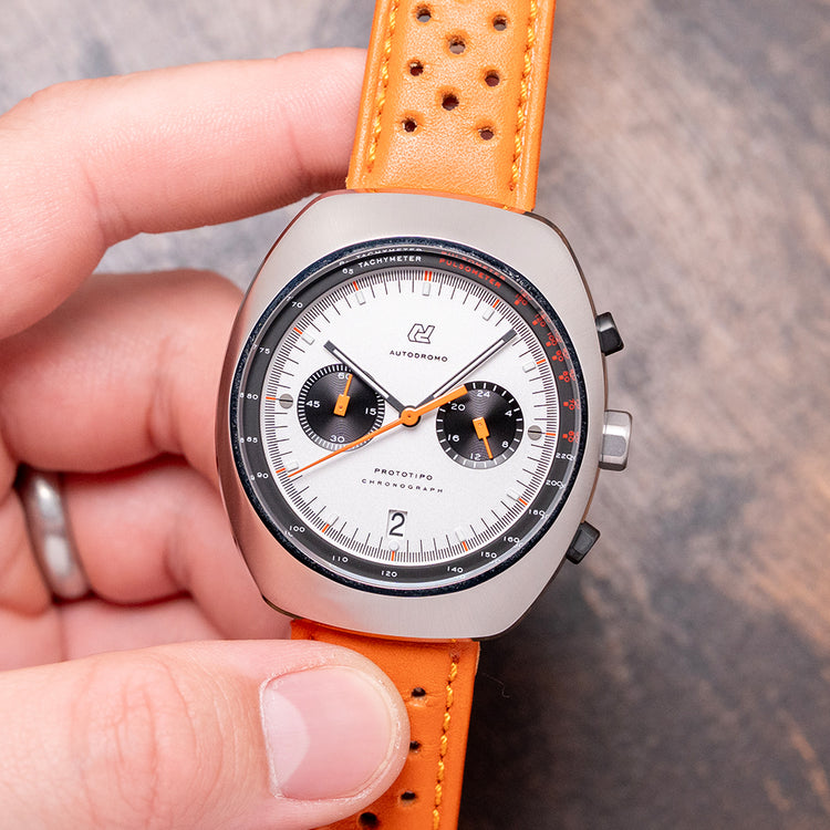 2024 Autodromo Prototipo Chronograph White 42mm