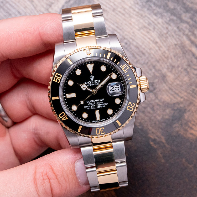 2019 Rolex Submariner Date TwoTone 40mm Steel & Gold 116613LN