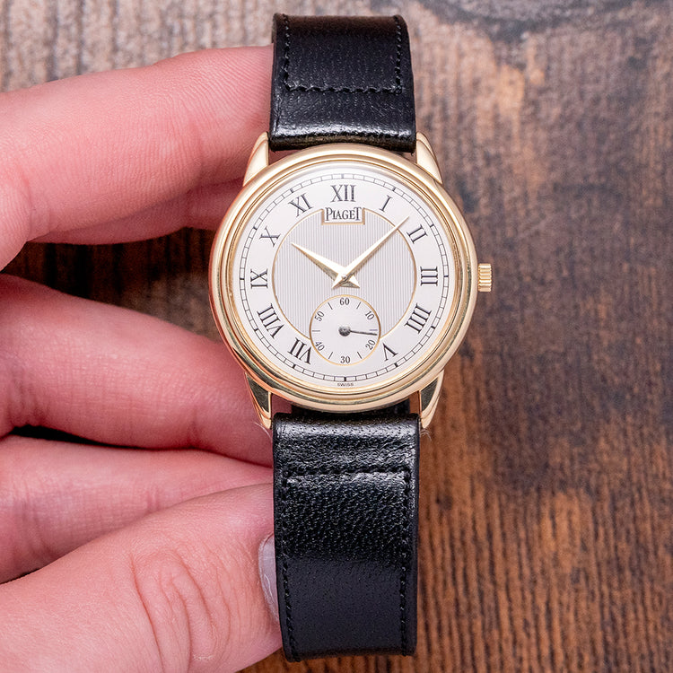 1990s Piaget Gouverneur 18ct Yellow Gold Manual 33mm