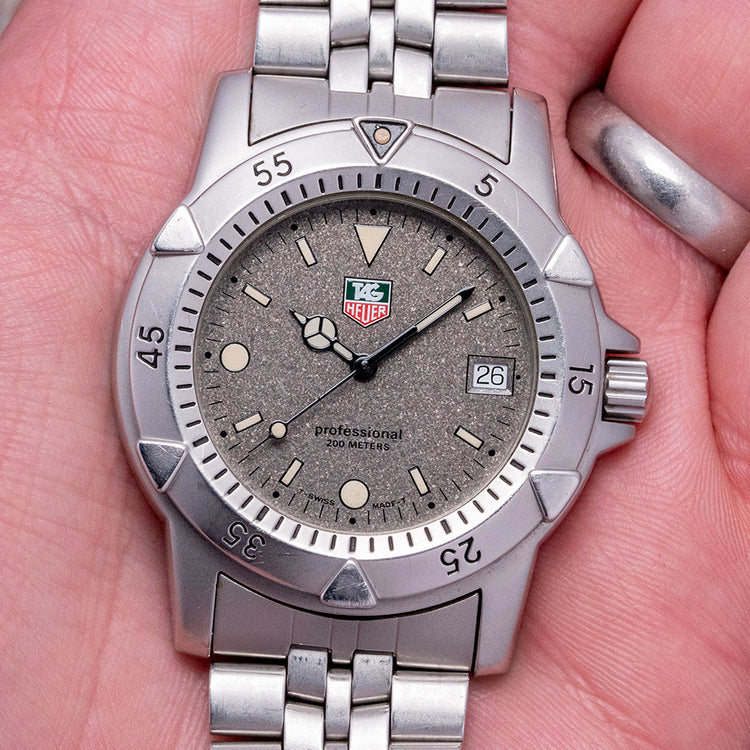 1990s Tag Heuer 1500 Series "Granite" Dial 40mm 959.706G