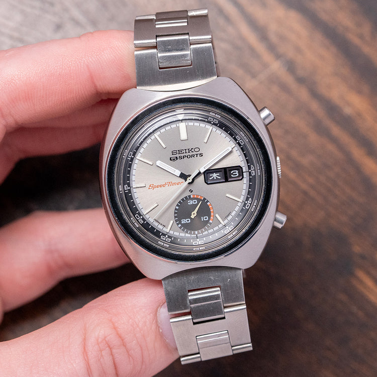 1971 Seiko 5 Sports SpeedTimer Chronograph 41mm 6139-7020
