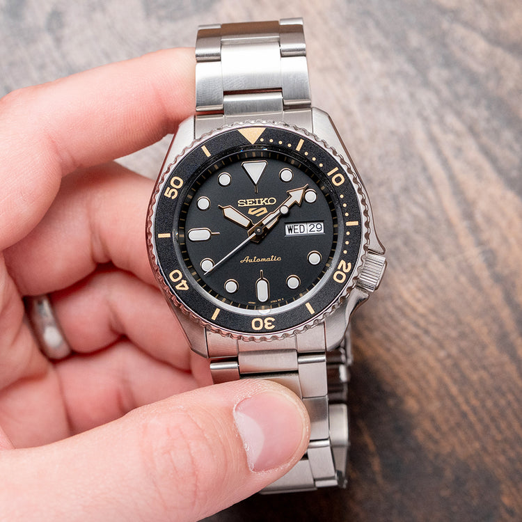 2026 Seiko 5 Sports Automatic Black Dial 42.5mm SRPD57K1