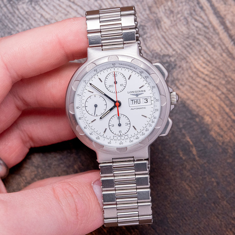 1987 Longines Conquest Chronograph Automatic 40mm 674.4943