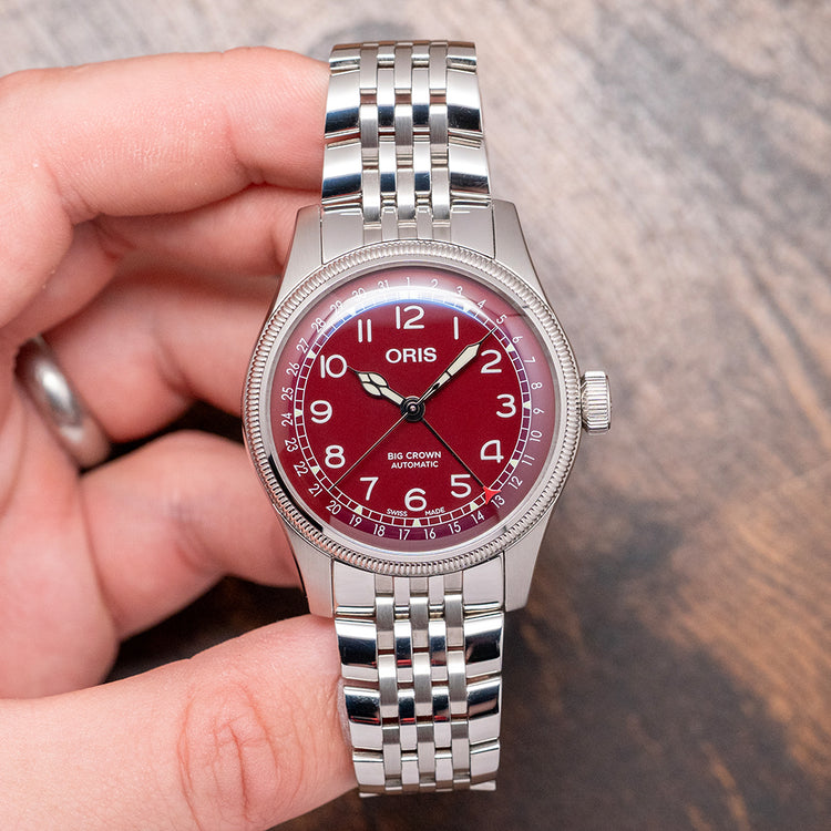 2022 Oris Big Crown Pointer Date 40mm Red Dial Automatic