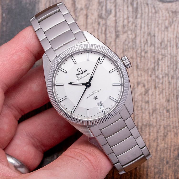 2015/17 Omega Globemaster White 39mm 130.30.39.21.02.001