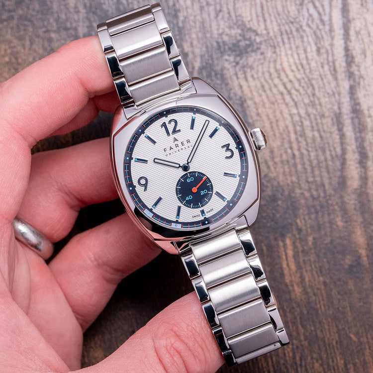 2022 Farer Stanhope II Cushion Case on Bracelet 38.5mm