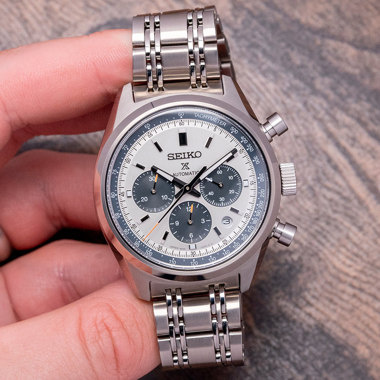 2025 Seiko Prospex Speedtimer Panda 1972 Re-Interpretation SRQ047J1