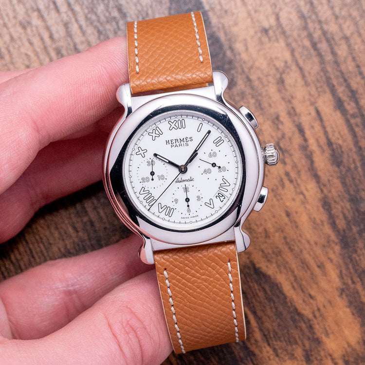 2000s Hermès Kepler Chronograph Automatic 39mm KP1.910