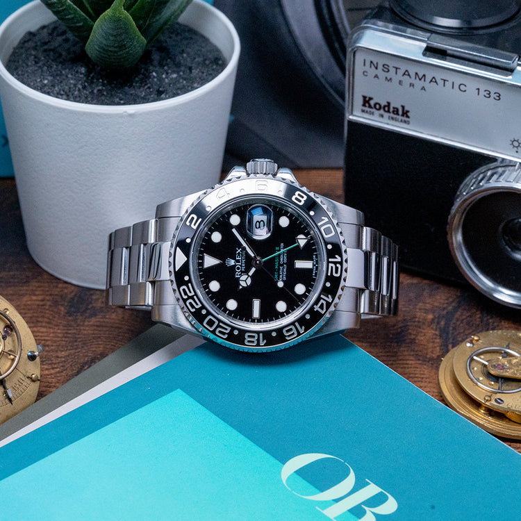 2011 Rolex GMT-Master II Black Discontinued 116710LN