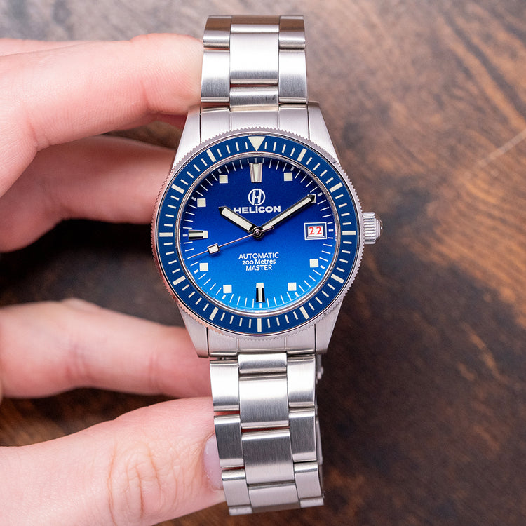 2025 Helicon Master 62 Dive Watch Ultramarine MbE 38.5mm