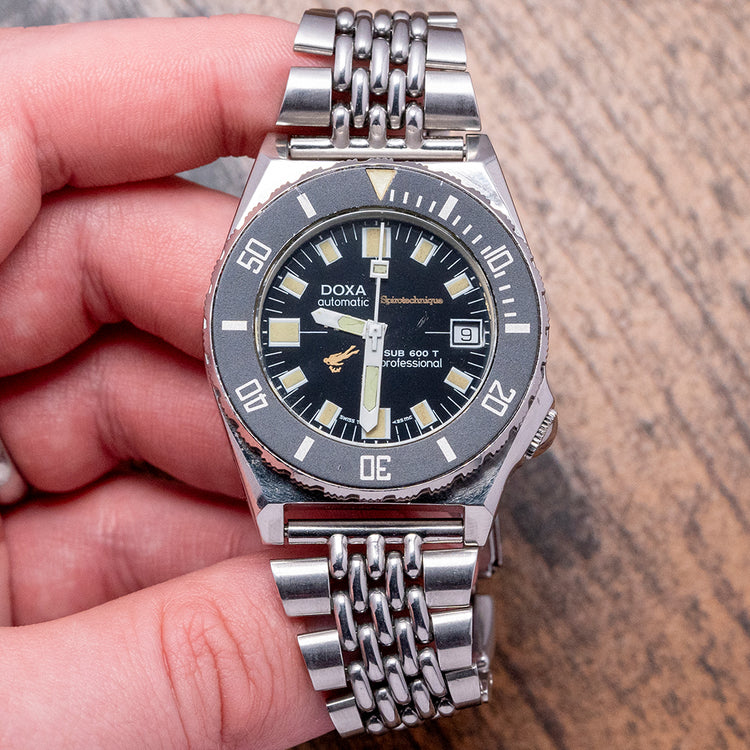 1970s Doxa SUB 600 T Spirotechnique 39mm Auto