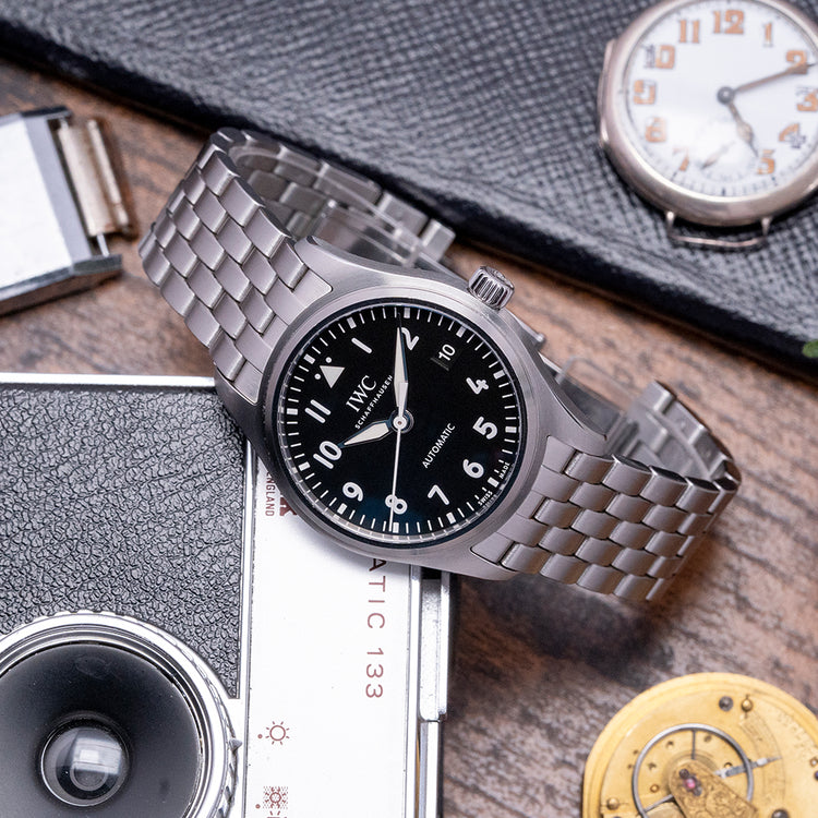 2023 IWC Pilots Watch 36mm Automatic on Bracelet IW324010