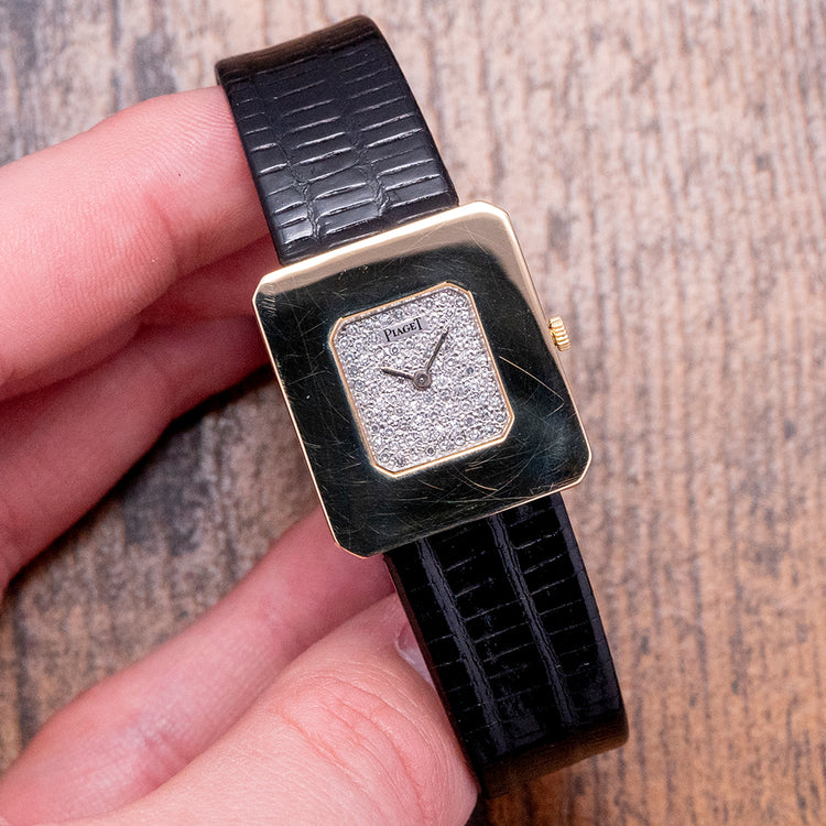 1977 Piaget Protocole Yellow Gold Diamond Dial 99041
