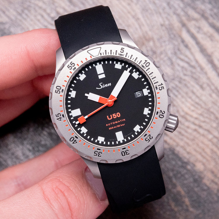 2021 Sinn U50 Fully Tegimented Automatic 40mm 1050.030