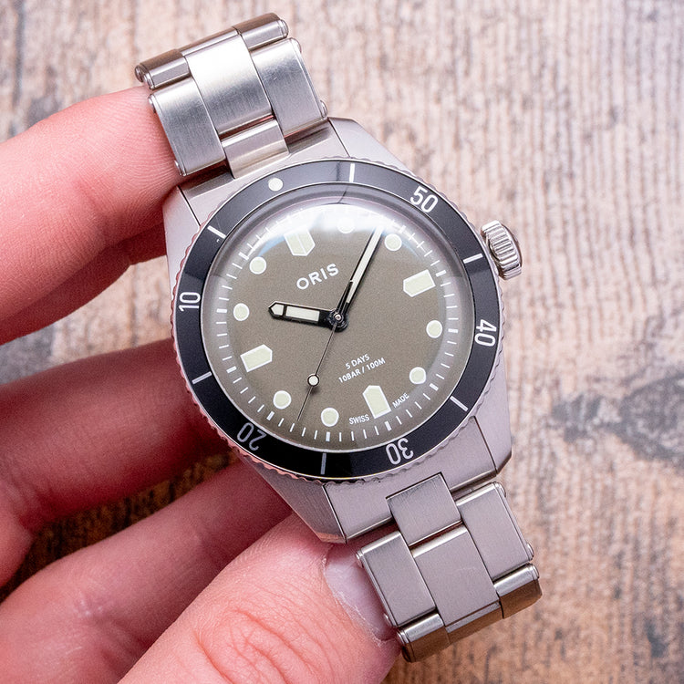 2021 Oris X Hodinkee Calibre 400 Limited Edition 01 400 7774 4087