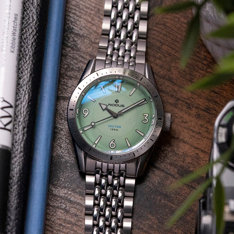 2021 Nodus Sector Dive Seafoam Green Dial Automatic