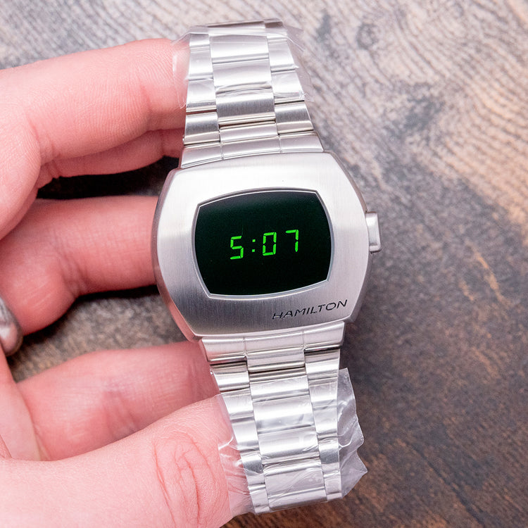 2022 Hamilton American Classic PSR Digital Quartz 'Green' H52414131