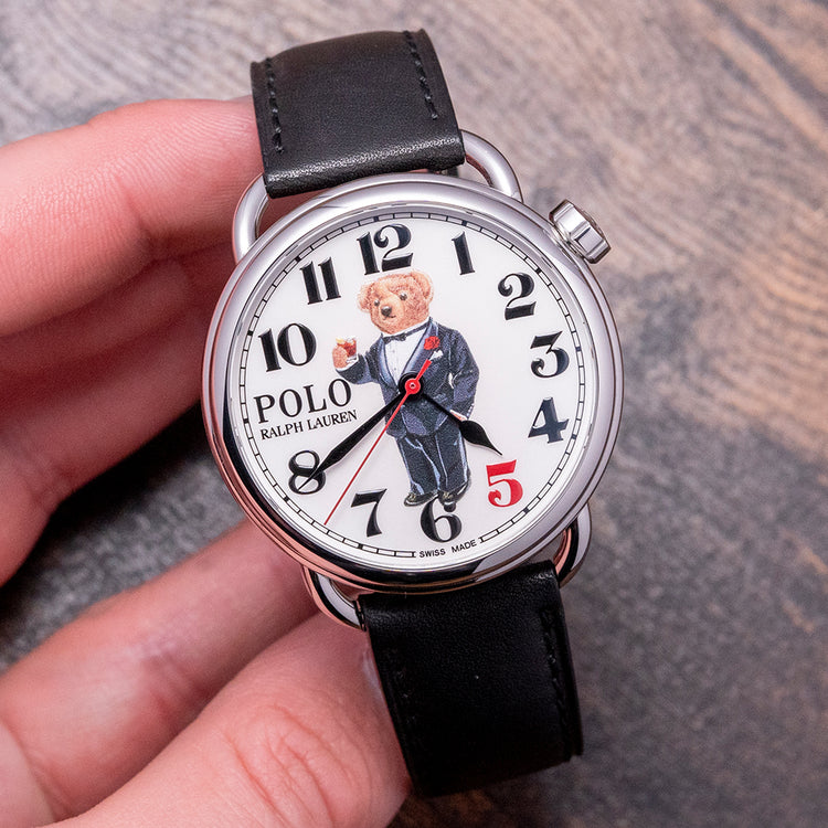 2020s Ralph Lauren x The Rake 'Negroni Bear' Limited to 200 41.5mm