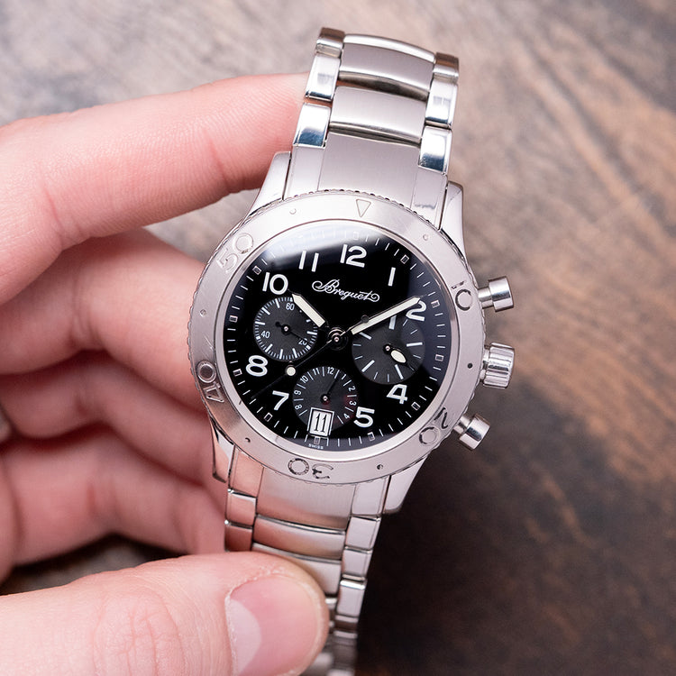 2000s Breguet Type XX Transatlantique Flyback 39mm 3820